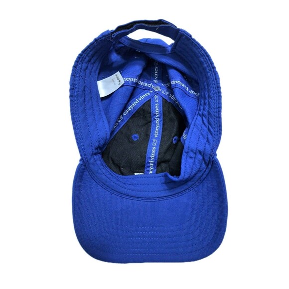 Vineyard Vines Classic Logo Hat Whale Adjustable Strapback Baseball Cap Blue - Picture 6 of 7